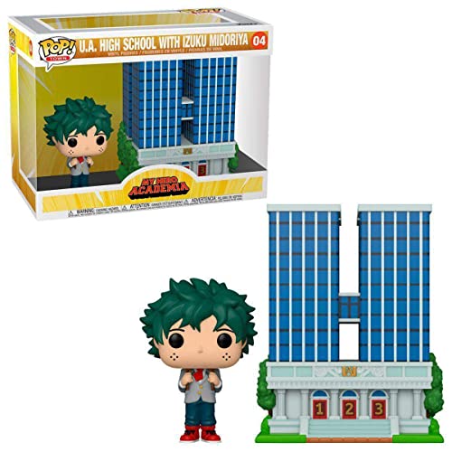 ファンコ FUNKO フィギュア 人形 アメリカ直輸入 【送料無料】Funko Pop! Town: My Hero Academia - U.A. High School with Deku in Uniform, Multicolorファンコ FUNKO フィギュア 人形 アメリカ直輸入