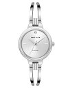 rv ANC fB[X Anne Klein Women's Japanese Quartz Dress Watch with Metal Strap, Silver, 9 (Model: AK/3893SVSV)rv ANC fB[X