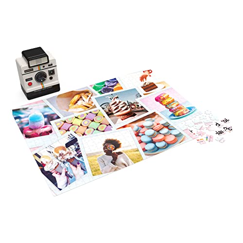 ジグソーパズル 海外製 アメリカ Polaroid, 500-Piece World Traveler Jigsaw Puzzle in 3D Tin Container Cool Vintage Retro 70’s Film Camera, for Kids, Teens, and Adults Aged 12 and upジグソーパズル 海外製 アメリカ