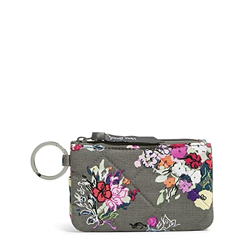 ヴェラブラッドリー ヴェラブラッドリー パスケース IDケース 定期入れ ベラブラッドリー Vera Bradley Women's Cotton Deluxe Zip ID Case Wallet With RFID Protection, Hope Blooms - Recycled Cotton, One Sizeヴェラブラッドリー パスケース IDケース 定期入れ ベラブラッドリー