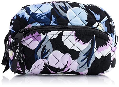 リー ヴェラブラッドリー レディース 化粧品 コスメ ポーチ 小物入れ コットン Vera Bradley Plum Pansies 約13×18×5センチ