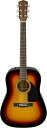 フェンダー アコースティックギター 海外直輸入 Fender CD-60 Dreadnought V3 Acoustic Guitar, with 2-Year...