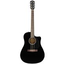 tF_[ AR[XeBbNM^[ COA Fender CD-60SCE Dreadnought Cutaway Acoustic Electric Guitar, with 2-Year Warranty, Fishman Pickup and Preamp System, BlacktF_[ AR[XeBbNM^[ COA