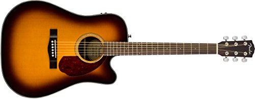 ե ƥå ľ͢ Fender CD-140SCE Dreadnought Cutaway Acoustic Electric Guitar, with 2-Year Warranty, Fishman Pickup and Preamp System, Sunburst, with Caseե ƥå ľ͢