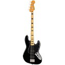 フェンダー エレキベース 海外直輸入 Fender Squier Classic Vibe 70s Jazz Bass, Black, Maple Finger...