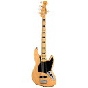 フェンダー エレキベース 海外直輸入 Fender Squier Classic Vibe 70s 5-String Jazz Bass, Natural, M...