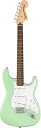 tF_[ GLM^[ COA Squier Affinity Series FSR Stratocaster Electric Guitar, with 2-Year Warranty, Surf Green, Laurel FingerboardtF_[ GLM^[ COA