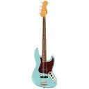 フェンダー エレキベース 海外直輸入 Fender Squier Classic Vibe 60s Jazz Bass, Daphne Blue, Laurel...