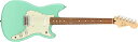 tF_[ GLM^[ COA Fender Player Duo-Sonic SS Electric Guitar, with 2-Year Warranty, Sea Foam Green, Pau Ferro FingerboardtF_[ GLM^[ COA