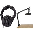 海外輸入ヘッドホン ヘッドフォン イヤホン 海外 輸入 Sennheiser HD 280 PRO Over-Ear Monitoring Headphones and Gator Frameworks Deluxe Desk-Mounted Broadcast Microphone Boom Stand Bundle海外輸入ヘッドホン ヘッドフォン イヤホン 海外 輸入