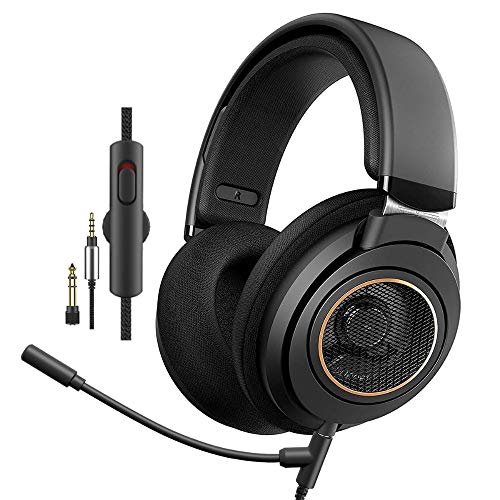 フィリップス　イヤホン 海外輸入ヘッドホン ヘッドフォン イヤホン 海外 輸入 Philips Over The Ear Studio Headphones for Recording Open Back Gaming Headset with Microphone Studio Monitor Headphones for PC DJ Music Piano Guitar海外輸入ヘッドホン ヘッドフォン イヤホン 海外 輸入