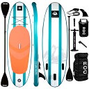 スタンドアップパドルボード マリンスポーツ サップボード SUPボード Roc Inflatable Stand Up Paddle Boards with P...