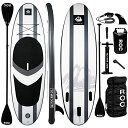 スタンドアップパドルボード マリンスポーツ サップボード SUPボード Roc Inflatable Stand Up Paddle Boards with P...