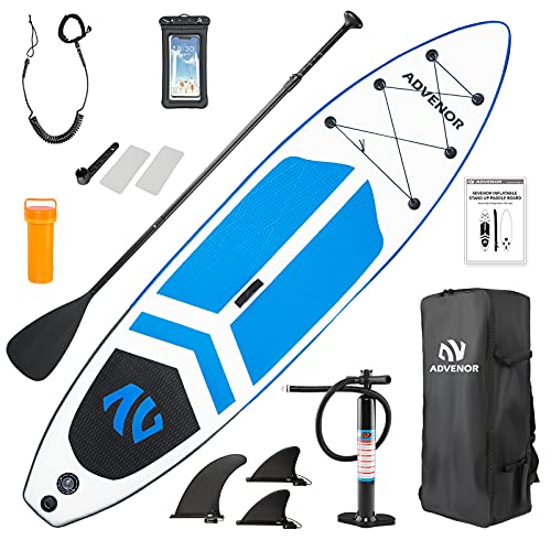 スタンドアップパドルボード マリンスポーツ サップボード SUPボード ADVENOR Paddle Board 11'x33 x6 Extra Wide Inflatable Stand Up with SUP Accessories Including Adjustable Paddle,Backpack,スタンドアップパドルボード マリンスポーツ サップボード SUPボード 1