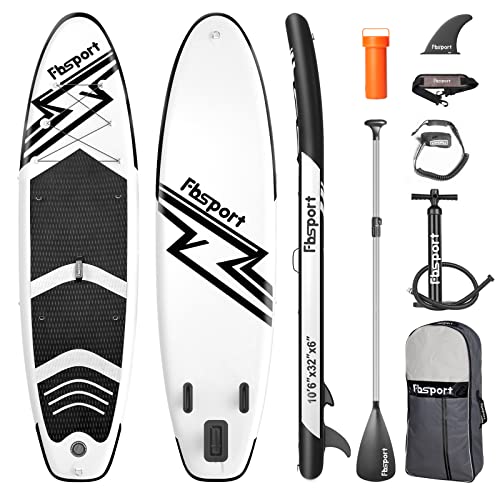 スタンドアップパドルボード マリンスポーツ サップボード SUPボード FBSPORT 11' Premium Inflatable Stand Up Paddle Board, Yoga Board with Durable SUP Accessories & Carry Bag | Wide Stance,スタンドアップパドルボード マリンスポーツ サップボード SUPボード