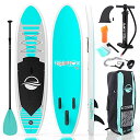 スタンドアップパドルボード マリンスポーツ サップボード SUPボード SereneLife Inflatable Stand Up Paddle Board ...