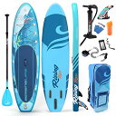 スタンドアップパドルボード マリンスポーツ サップボード SUPボード SereneLife Inflatable Stand Up Paddle Board ...