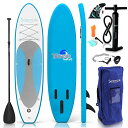 スタンドアップパドルボード マリンスポーツ サップボード SUPボード SereneLife Inflatable Stand Up Paddle Board ...