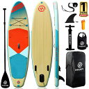 スタンドアップパドルボード マリンスポーツ サップボード SUPボード HIGHPI Inflatable Stand Up Paddle Board 11'x...