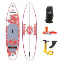 スタンドアップパドルボード マリンスポーツ サップボード SUPボード Solstice Watersports Lanai Inflatable Stand-...
