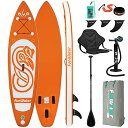 スタンドアップパドルボード マリンスポーツ サップボード SUPボード FunWater SUP Inflatable Stand Up Paddle Boar...
