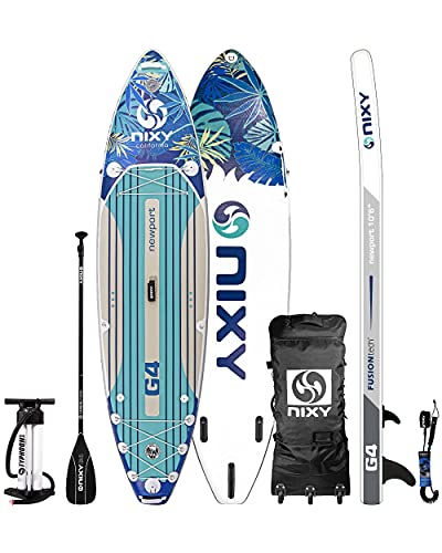 ɥåץѥɥܡ ޥ󥹥ݡ åץܡ SUPܡ NIXY Newport Inflatable Stand Up Paddle Board- Premium All Around SUP, Durable & Lightweight 106 x 33 x 6 iSɥåץѥɥܡ ޥ󥹥ݡ åץܡ SUPܡ