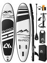 スタンドアップパドルボード マリンスポーツ サップボード SUPボード AKASO Inflatable Stand-Up Paddleboard, Yoga ...