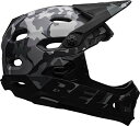 إå ž  ͢ Х Bell Super DH MIPS Adult Mountain Bike Helmet - Matte/Gloss Black Camo (2022), Large (58-62 cm)إå ž  ͢ Х