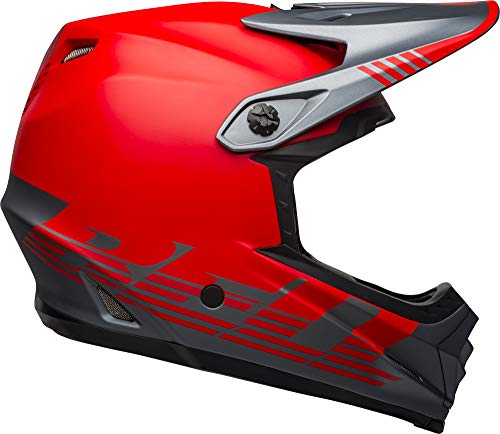 ヘルメット 自転車 サイクリング 輸入 クロスバイク BELL Full-9 Fusion MIPS Adult Full Face Bike Helmet - Louver Matte Gray/Red (Discontinued), Small (53-55 cm)ヘルメット 自転車 サイクリング 輸入 クロスバイク 1