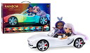 レインボーハイ Rainbow High おもちゃ フィギュア 人形 Rainbow High Color Change Car ? Convertible Vehicle, 8-in-1 Light-Up, Multicolor with Wheels That Move, Working Seat Belts, Steering Wheel. Fiレインボーハイ Rainbow High おもちゃ フィギュア 人形