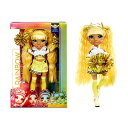 レインボーハイ Rainbow High おもちゃ フィギュア 人形 Rainbow High Cheer Sunny Madison Yellow Cheerleader Fashion Doll with Pom Poms and Doll Accessories, Great Gift for Kids 6-12 Years Oldレインボーハイ Rainbow High おもちゃ フィギュア 人形