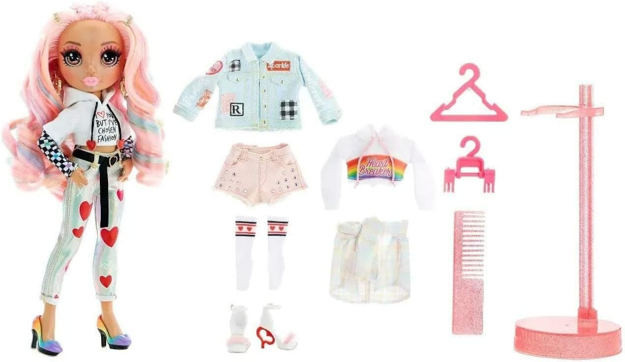 レインボーハイ Rainbow High おもちゃ フィギュア 人形 Rainbow High Kia Hart Fashion Doll Love Heart Exclusive w/ 2 Mix & Match Outfitsレインボーハイ Rainbow High おもちゃ フィギュア 人形 3
