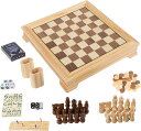 商品情報 商品名ボードゲーム 英語 アメリカ 海外ゲーム 12-2072 Hey! Play! Deluxe 7-in-1 Game Set - Chess - Backgammon Etc, Brown (12-2072)ボードゲーム 英語 アメリカ 海外ゲーム 12-2072 商品名（英語）Hey! Play! Deluxe 7-in-1 Game Set - Chess - Backgammon Etc, Brown (12-2072) 商品名（翻訳）デラックス7-in-1ゲームセット - チェス、チェッカー、バックギャモンなど、ブラウン 型番12-2072 ブランドHey! Play! 商品説明（自動翻訳）ゲームボードの寸法：2.75 x 12 x 12 &quot;キングの高さ：2.5&quot;ゲームに含まれるもの：チェス、チェッカー、バックギャモン、Cribbage、ドミノ、トランプ、ポーカーダイス家族の楽しさの時間 関連キーワードボードゲーム,英語,アメリカ,海外ゲームこのようなギフトシーンにオススメです。プレゼント お誕生日 クリスマスプレゼント バレンタインデー ホワイトデー 贈り物