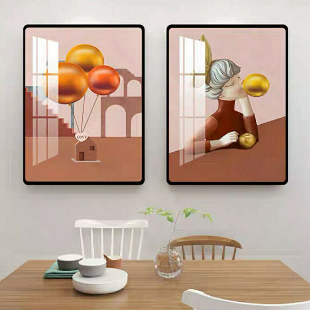 アートパネル　2枚セット玄関に飾る　絵画 壁掛け 絵 インテリア風景画モダン