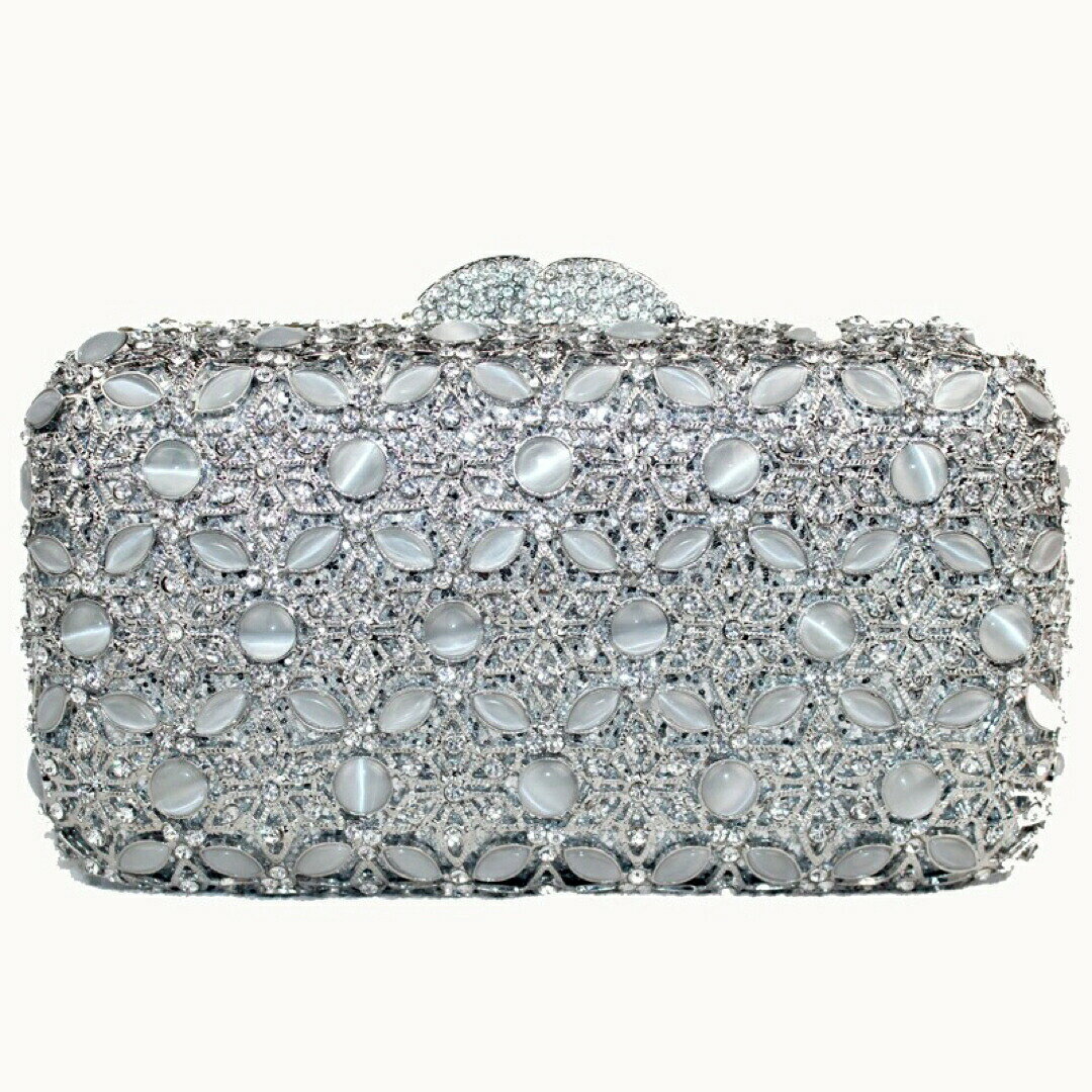 豪華パーティーバッグ キラキラ ストーンBAG -クラッチバッグ レディース