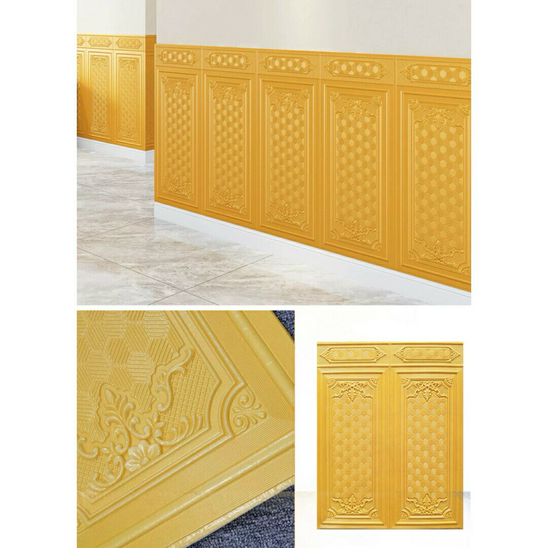 10枚70cm×90cm 背景壁 3D立体レンガ模様壁紙 防水汚い．防止カビ防止