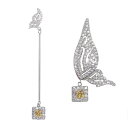 ダイヤピアス アクセサリー ジュエリー 華やかラインストーン キラキラ高級感