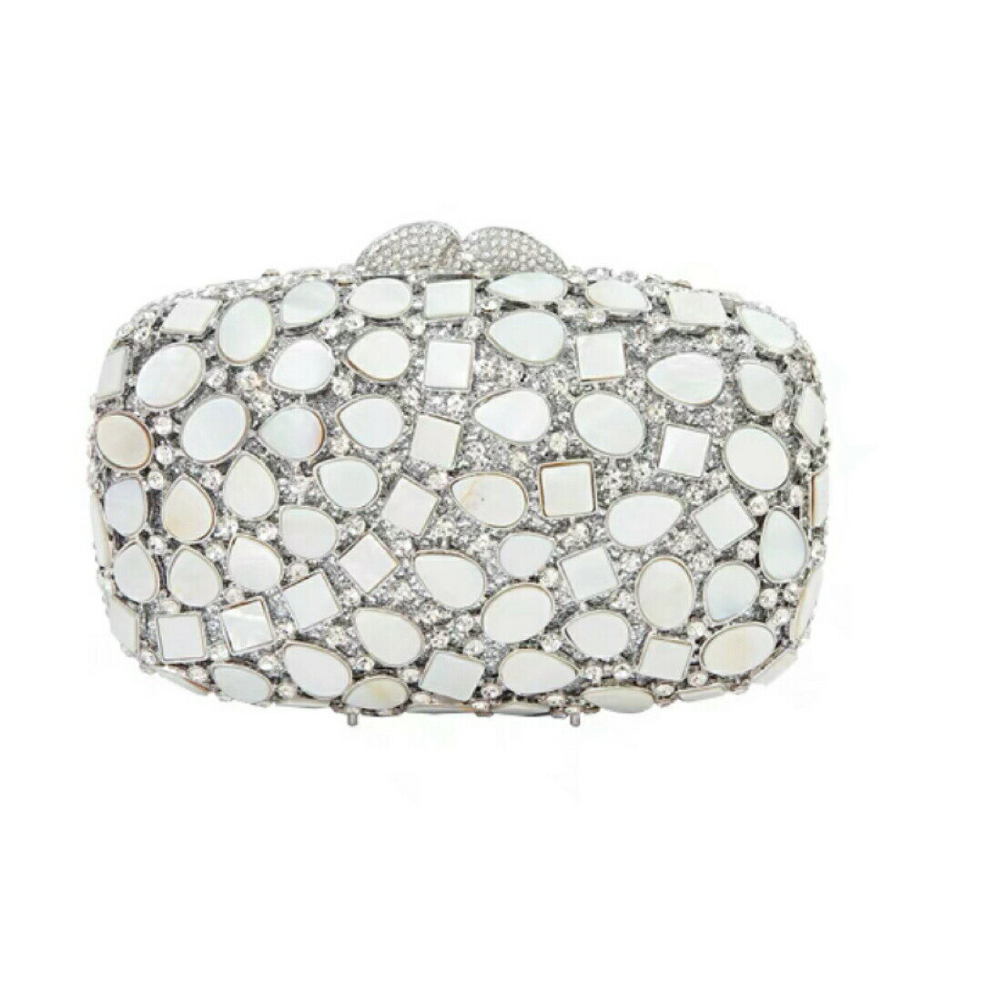 豪華パーティーバッグ キラキラ ストーンBAG -クラッチバッグ レディース