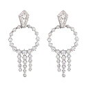 ダイヤピアス アクセサリー ジュエリー 華やかラインストーン キラキラ高級感