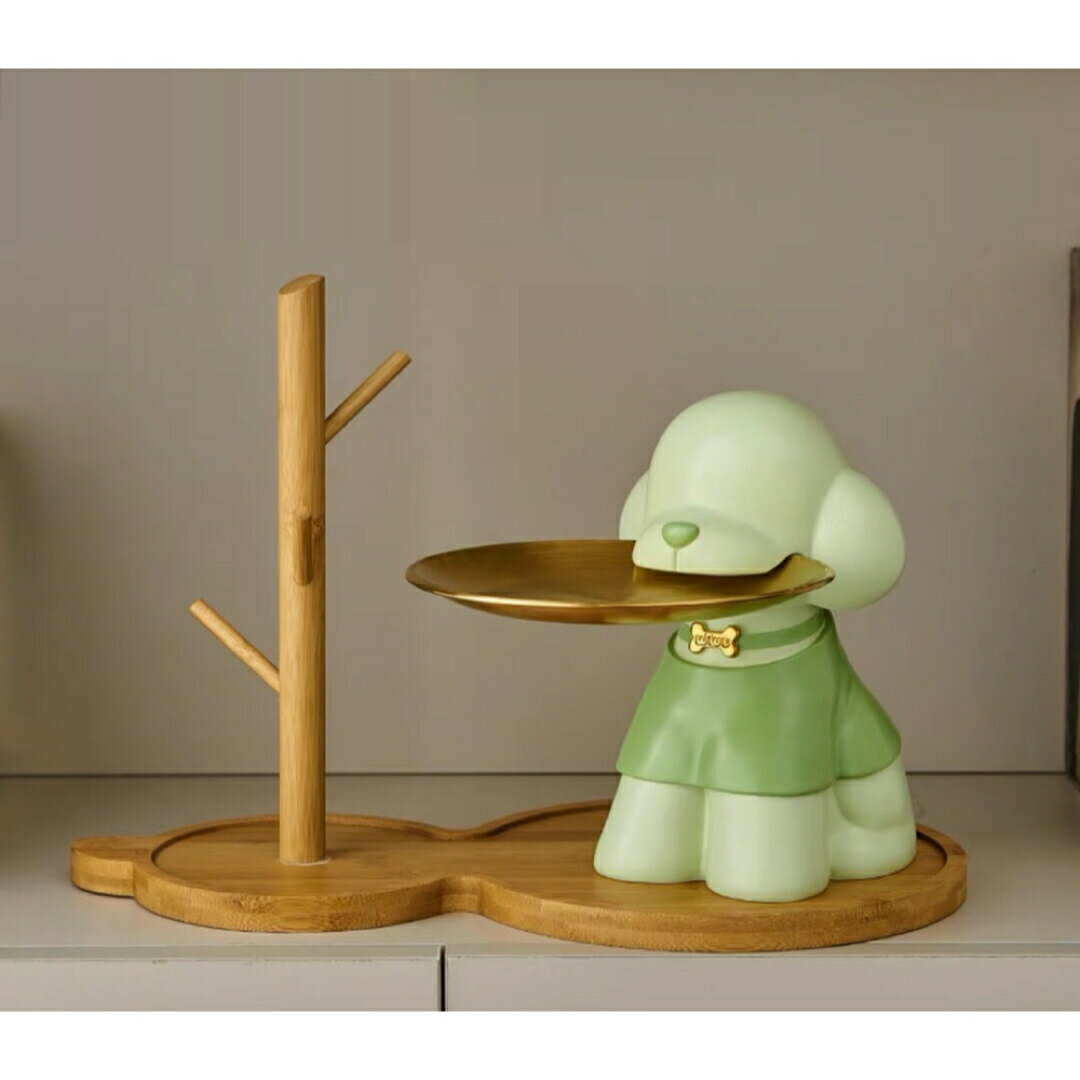 犬 置物 小物入れドッグ いぬ収納ボックス キーケース卓上収納 かご 小物入れ