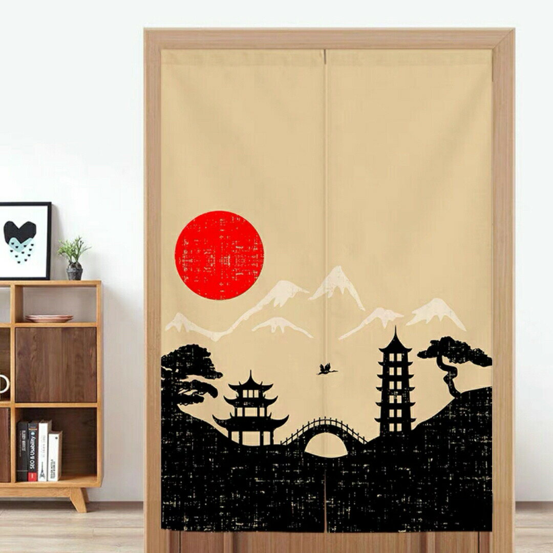 のれん ロング 暖簾 80x140間仕切り 目隠し　暖簾 和風