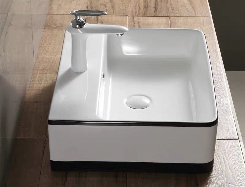 洗面ボウルセット 洗面ボール 陶器 手水鉢 ．手洗器 手洗い鉢 洗面器 蛇口 排水金具付