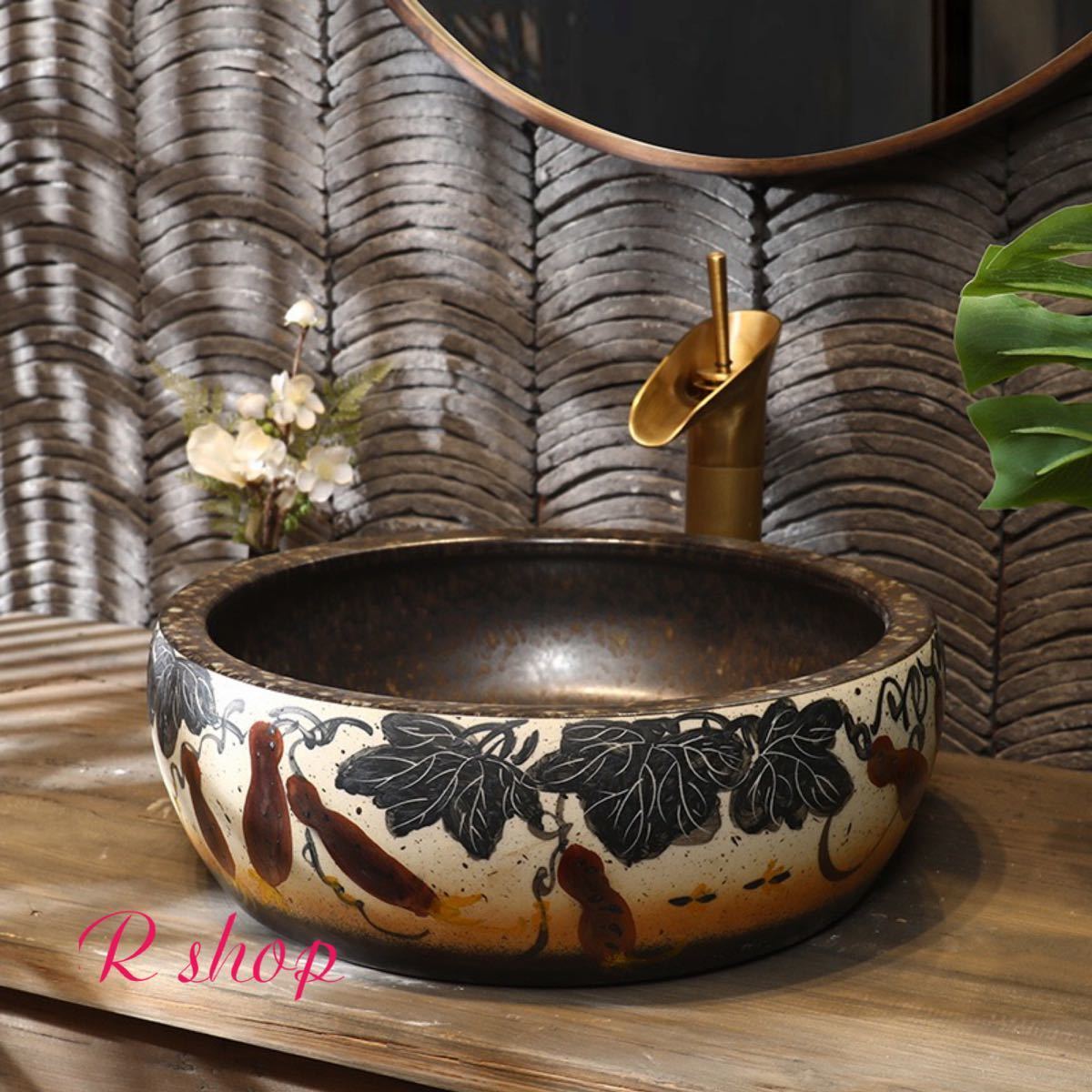 状態 ：新品未使用外寸サイズ（cm)幅：42奥行き：42高さ：16素材：陶磁器取付について：取付工事はお近くの工務店様にご相談してください＜ 重量物なので同梱はできません ＞☆☆★★★★★★★★★★★★★☆☆◆お客様のご覧になっているモニター等により多少色が異なる場合がございます。あらかじめご了承ください。◆複数ご注文の場合やお急ぎの場合は必ず事前に納期のお質問をお願いいたします。◆サイズの誤差は多少発生します。ご了承下さい。☆☆★★★★★★★★★★★★★☆☆注意事項1、こちらの商品は海外製の新品です。撮影時の照明やPC環境によって実際の商品と色が違う場合があります。2、輸入品で日本語の説明がない場合があり、サポートもございませんので商品知識のある方のみ御注文下さい。4、ご注文について代引き引き換え、局留めは受け付けておりません。5、取り扱っている商品は、海外・アジア製品になります。きちんと全ての商品の検品をしておりますが、日本製に比べると作りが甘い場合があります。完璧を求められる方は御注文をお控えください。6、初期不良、輸送中の破損等は返金対応させて頂きます。その際はご到着から2日以内にご連絡をお願い致し7、新品未使用品ですが、外箱に初期からのスレ、剥げ歪みなどあります8、この商品は、購入後発送まで8日程度を要しますので、ご理解の上ご購入頂きますようお願い致します上記理由の返品交換は承ることが出来ませんので予めご了承くださいませ。状態 ：新品未使用外寸サイズ（cm)幅：42奥行き：42高さ：16素材：陶磁器取付について：取付工事はお近くの工務店様にご相談してください＜ 重量物なので同梱はできません ＞☆☆★★★★★★★★★★★★★☆☆◆お客様のご覧になっているモニター等により多少色が異なる場合がございます。あらかじめご了承ください。◆複数ご注文の場合やお急ぎの場合は必ず事前に納期のお質問をお願いいたします。◆サイズの誤差は多少発生します。ご了承下さい。☆☆★★★★★★★★★★★★★☆☆注意事項1、こちらの商品は海外製の新品です。撮影時の照明やPC環境によって実際の商品と色が違う場合があります。2、輸入品で日本語の説明がない場合があり、サポートもございませんので商品知識のある方のみ御注文下さい。4、ご注文について代引き引き換え、局留めは受け付けておりません。5、取り扱っている商品は、海外・アジア製品になります。きちんと全ての商品の検品をしておりますが、日本製に比べると作りが甘い場合があります。完璧を求められる方は御注文をお控えください。6、初期不良、輸送中の破損等は返金対応させて頂きます。その際はご到着から2日以内にご連絡をお願い致し7、新品未使用品ですが、外箱に初期からのスレ、剥げ歪みなどあります8、この商品は、購入後発送まで8日程度を要しますので、ご理解の上ご購入頂きますようお願い致します上記理由の返品交換は承ることが出来ませんので予めご了承くださいませ。