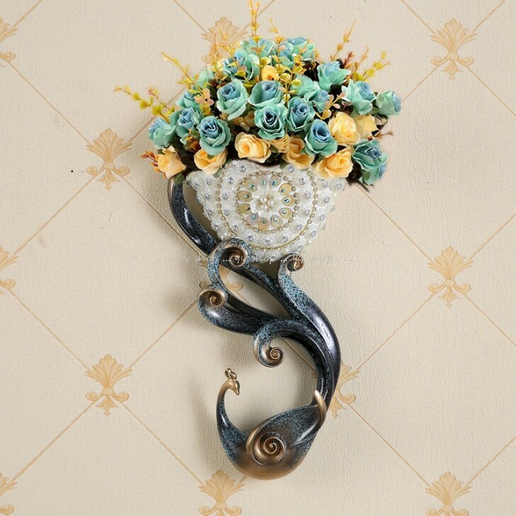 1020T14-2壁飾り 人工観葉植物 壁掛けインテリア ディスプレイ 壁掛けミックスグリーン 造花 壁掛け