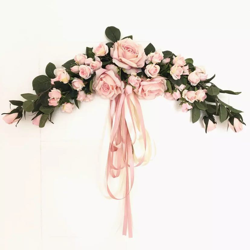 壁飾り 人工観葉植物 壁掛けインテリア ディスプレイ 壁掛けミックスグリーン ．造花 壁掛け ドア飾り