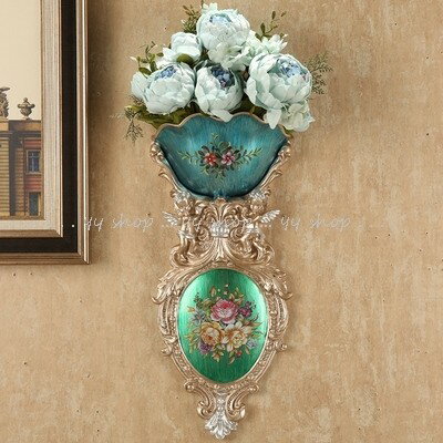 1020T15-3-3壁飾り 人工観葉植物 壁掛けインテリア ディスプレイ 壁掛けミックスグリーン 造花 壁掛け