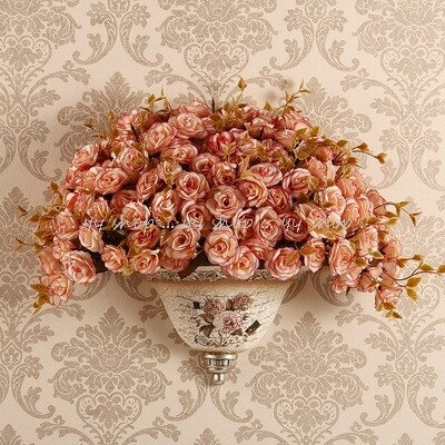 1020T18-3壁飾り 人工観葉植物 壁掛けインテリア ディスプレイ 壁掛けミックスグリーン 造花 壁掛け