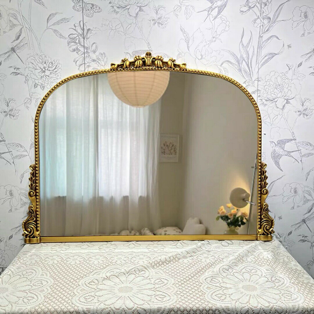 高級感 豪華鏡 アンティーク調 壁掛け鏡 壁掛け ．壁掛けミラー ウォールミラー