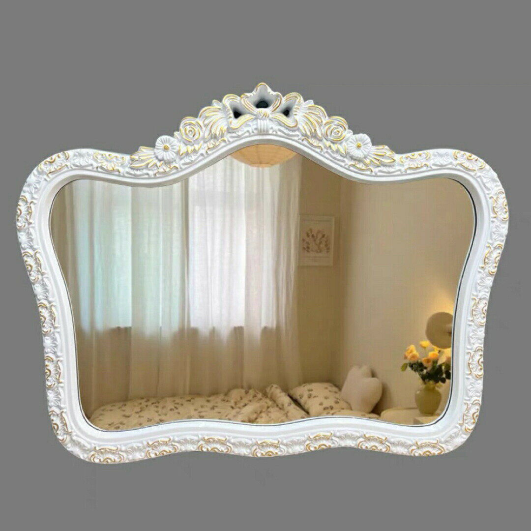 高級感 豪華鏡 アンティーク調 壁掛け鏡 壁掛け ．壁掛けミラー ウォールミラー