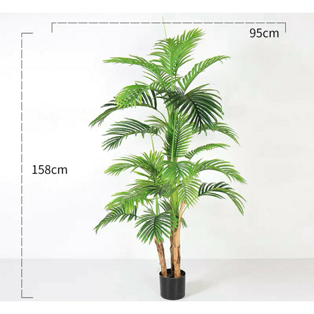 フェイクグリーン観葉樹インテリア人工観葉植物 人工植物グリーン観覧植物 造花